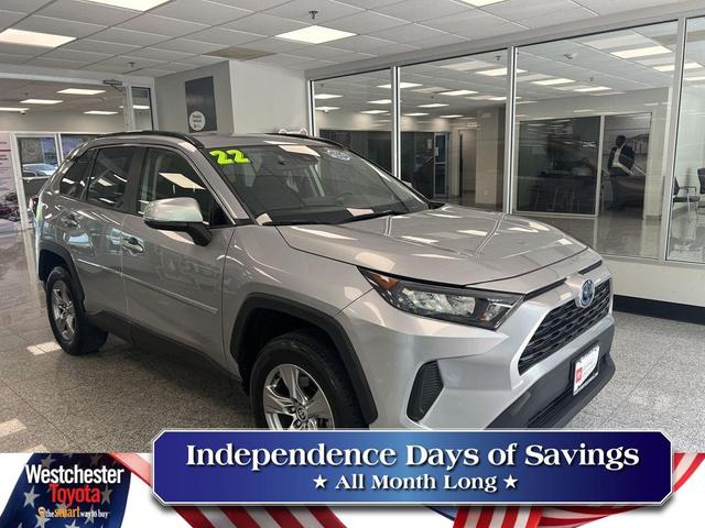 Photo of 2022 Silver Sky Metallic Toyota RAV4 Hybrid