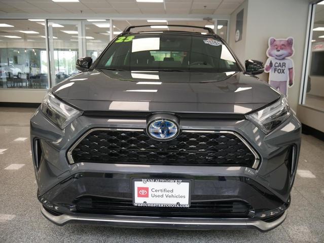 Photo of 2023 Magnetic Gray Metallic/Midnight Black Metallic Toyota RAV4 Prime