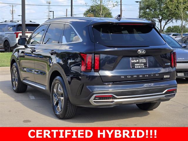 Photo of 2021 Gravity Blue Kia Sorento Hybrid