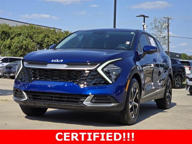Photo of 2025 Sapphire Blue Kia Sportage