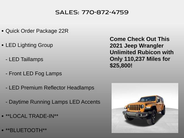 Photo of 2021 Nacho Clearcoat Jeep Wrangler Unlimited