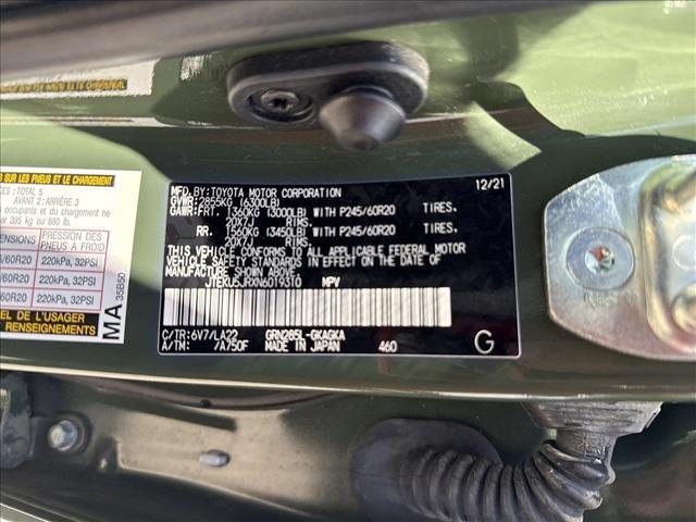 Photo of 2022 Army Green Toyota 4Runner