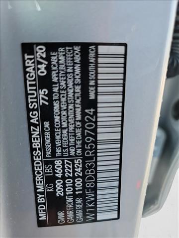 Photo of 2020 Iridium Silver Metallic Mercedes-Benz C-Class