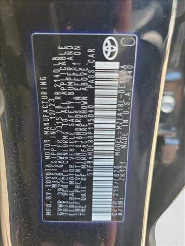 Photo of 2024 Midnight Black Metallic Toyota Corolla