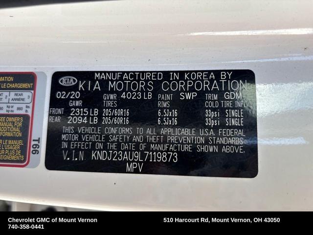 Photo of 2020 Snow White Pearl Kia Soul
