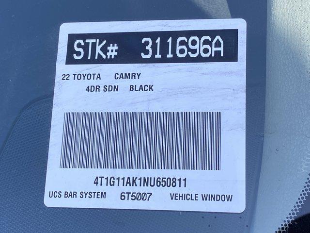 Photo of 2022 Black Toyota Camry