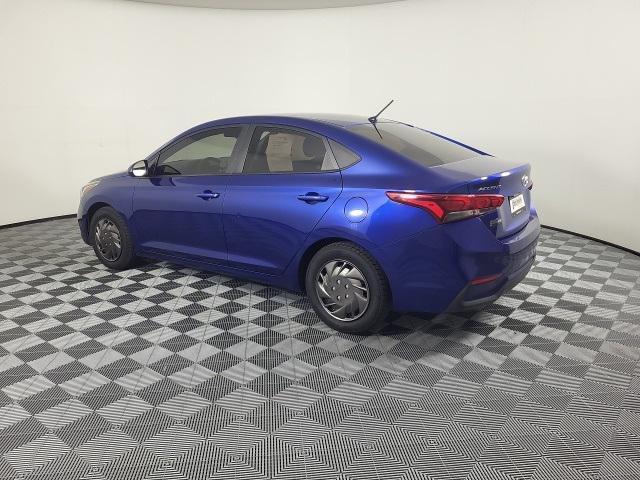Photo of 2021 Admiral Blue Hyundai Accent