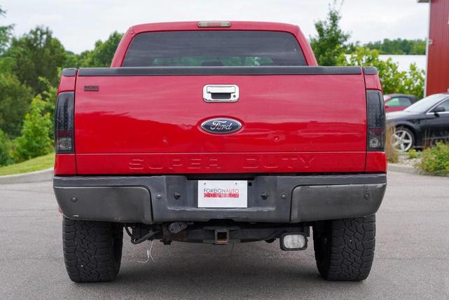 Photo of 2008 Red Clearcoat Ford F-250
