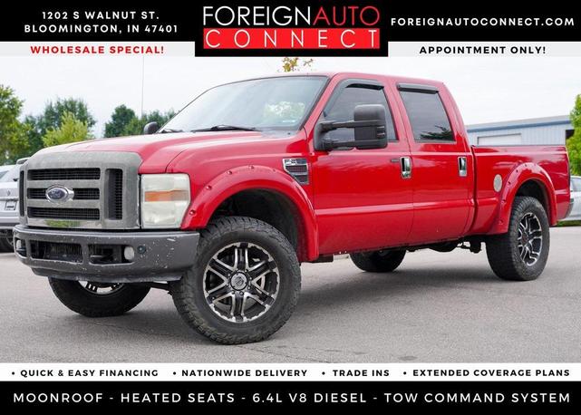 Photo of 2008 Red Clearcoat Ford F-250