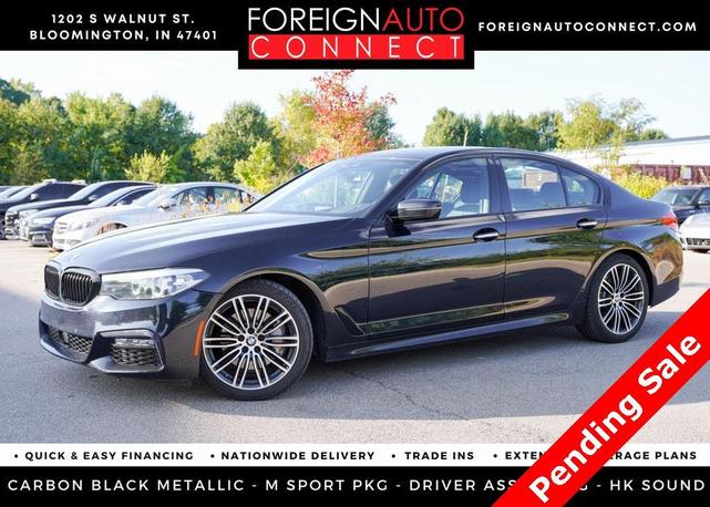 Photo of 2018 Carbon Black Metallic BMW 540