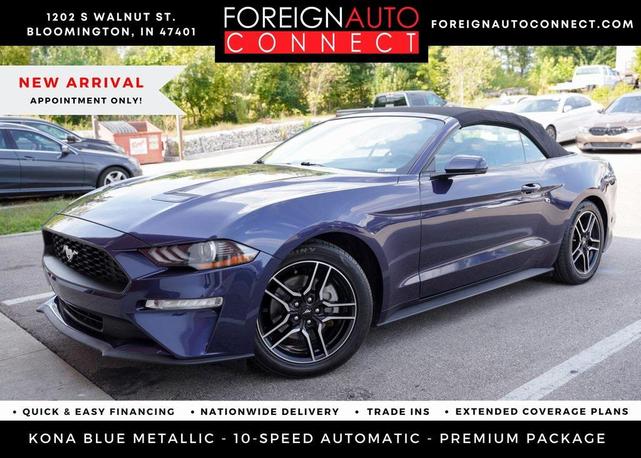 Photo of 2019 Kona Blue Metallic Ford Mustang