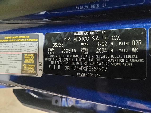 Photo of 2023 Deep Sea Blue Kia Forte