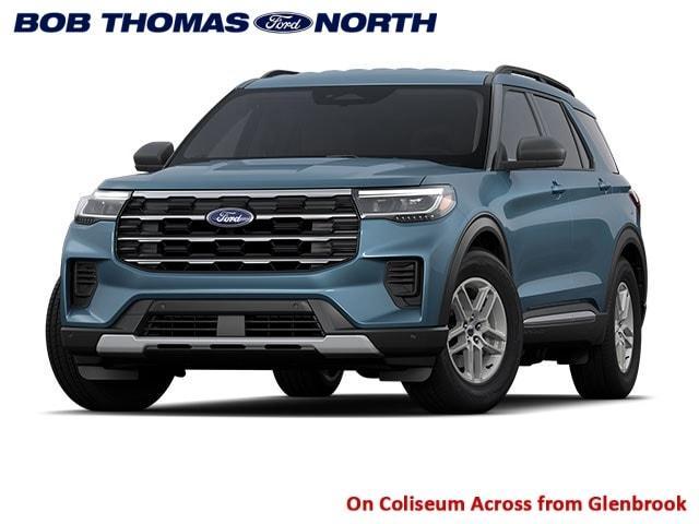 Photo of 2025 Vapor Blue Metallic Ford Explorer