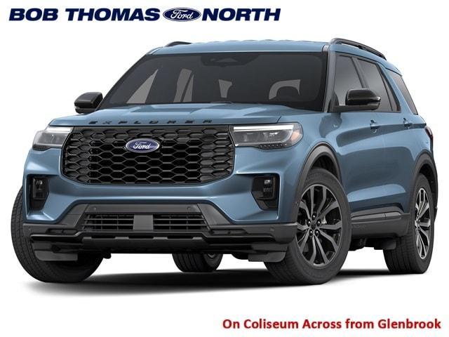Photo of 2025 Vapor Blue Metallic Ford Explorer