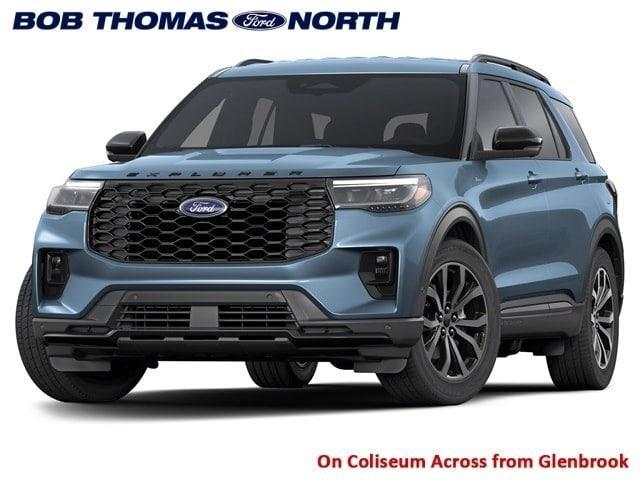 Photo of 2025 Vapor Blue Metallic Ford Explorer