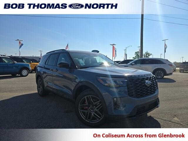 Photo of 2025 Vapor Blue Metallic Ford Explorer
