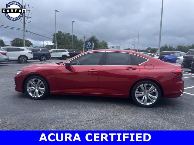 Photo of 2021 Performance Red Pearl Acura TLX