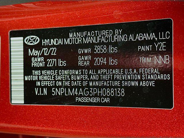 Photo of 2023 Calypso Red Hyundai ELANTRA