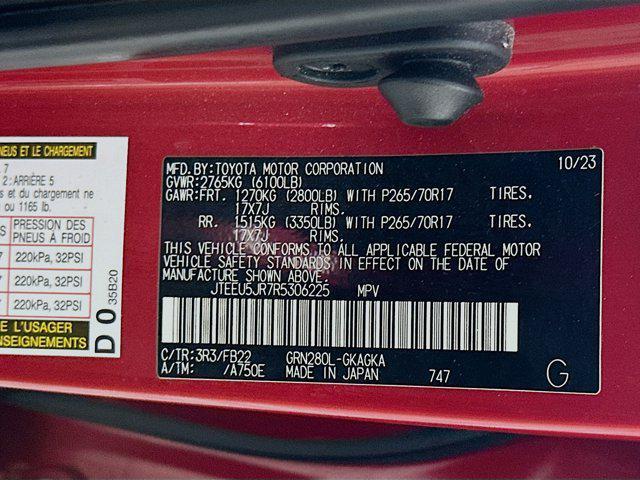 Photo of 2024 Barcelona Red Metallic Toyota 4Runner