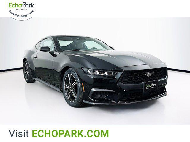 Photo of 2024 Shadow Black Ford Mustang