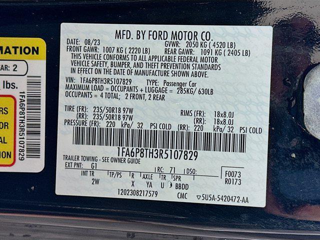 Photo of 2024 Shadow Black Ford Mustang
