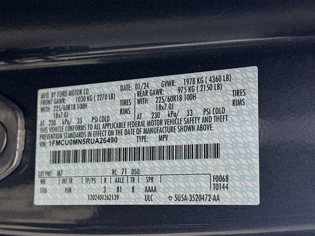Photo of 2024 Carbonized Gray Metallic Ford Escape