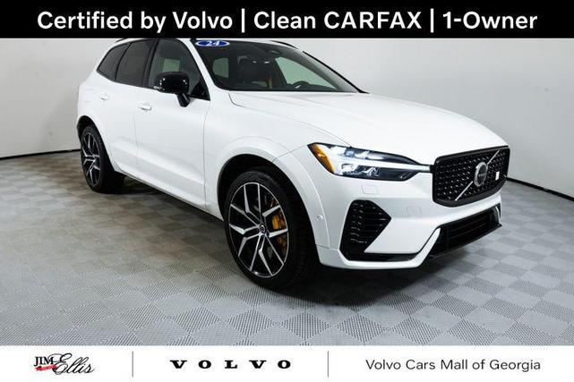 Photo of 2024 Crystal White Metallic Volvo XC60 Recharge Plug-In Hybrid