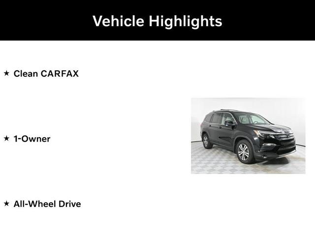 Photo of 2016 Crystal Black Pearl Honda Pilot