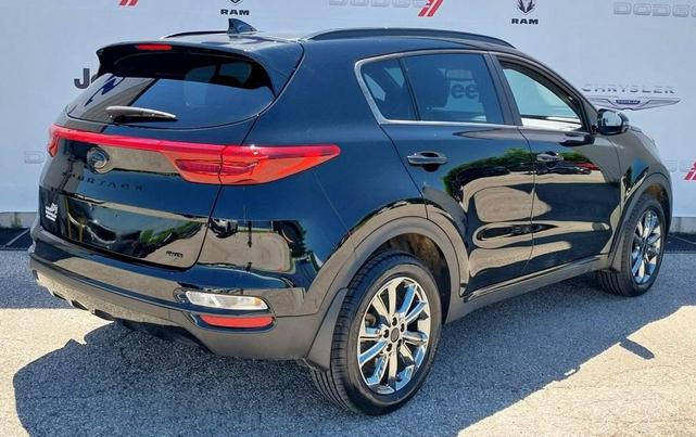 Photo of 2021 Black Cherry Pearl Kia Sportage