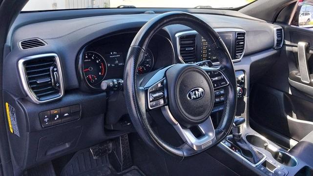 Photo of 2021 Black Cherry Pearl Kia Sportage