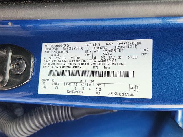 Photo of 2023 Atlas Blue Metallic Ford F-150