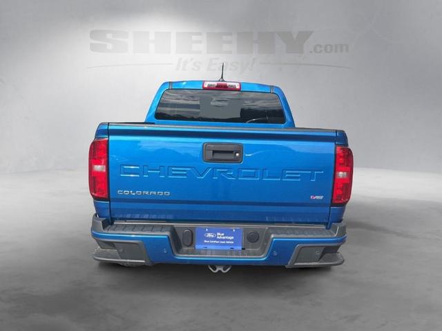 Photo of 2022 Bright Blue Metallic Chevrolet Colorado