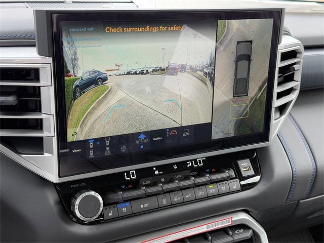 Photo of 2025 Midnight Black Metallic Toyota Tundra Hybrid