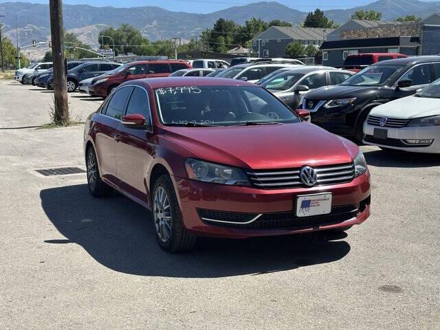 Photo of 2015 Fortana Red Volkswagen Passat