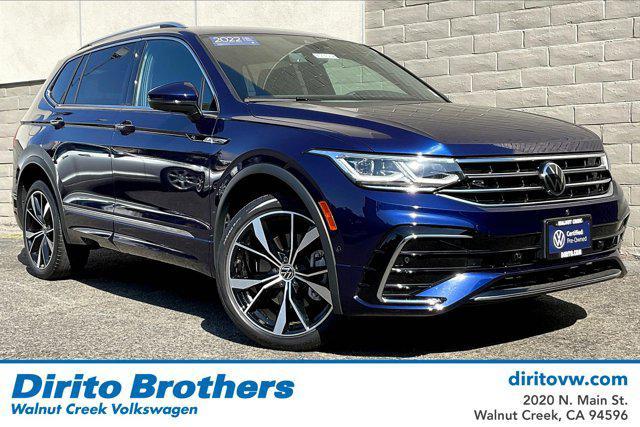 Photo of 2022 Atlantic Blue Metallic Volkswagen Tiguan
