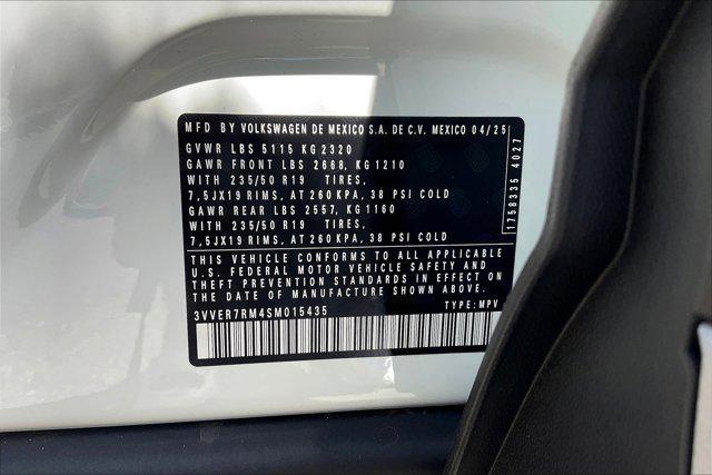 Photo of 2025 Pure White Volkswagen Tiguan