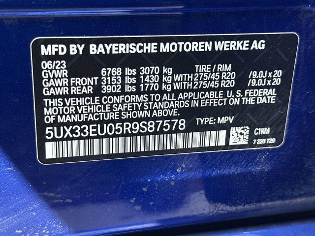 Photo of 2024 Bay Blue BMW X5