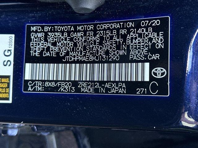 Photo of 2021 Blueprint Toyota Corolla