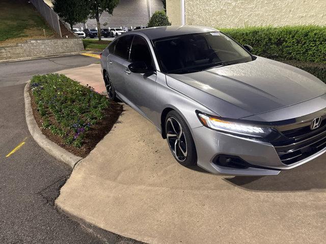 Photo of 2021 Lunar Silver Metallic Honda Accord