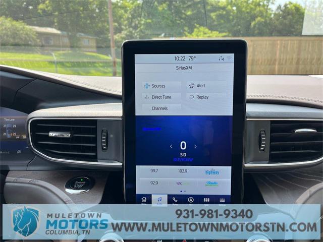 Photo of 2021 Star White Metallic Tri-Coat Ford Explorer