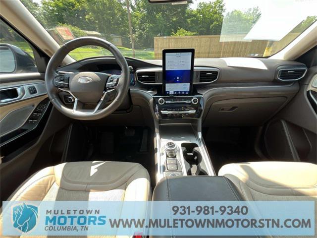 Photo of 2021 Star White Metallic Tri-Coat Ford Explorer