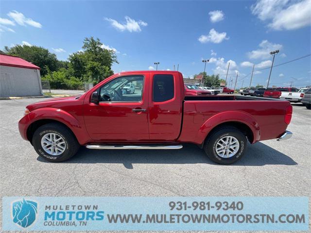 Photo of 2016 Lava Red Nissan Frontier