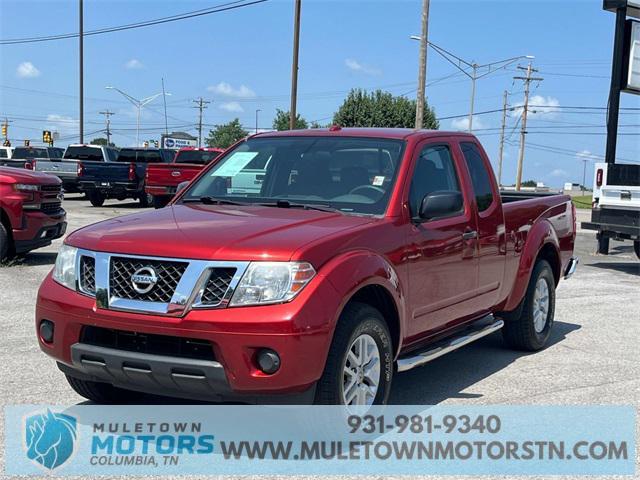 Photo of 2016 Lava Red Nissan Frontier