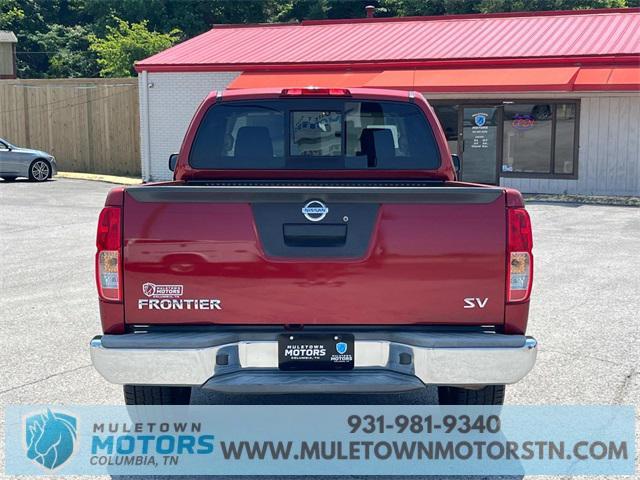 Photo of 2016 Lava Red Nissan Frontier