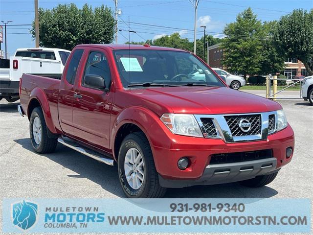 Photo of 2016 Lava Red Nissan Frontier
