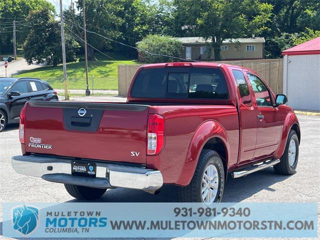 Photo of 2016 Lava Red Nissan Frontier