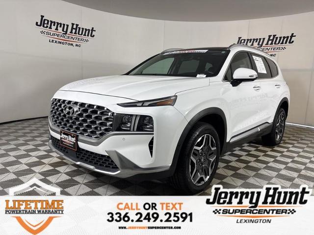 Photo of 2023 Serenity White Pearl Hyundai SANTA FE