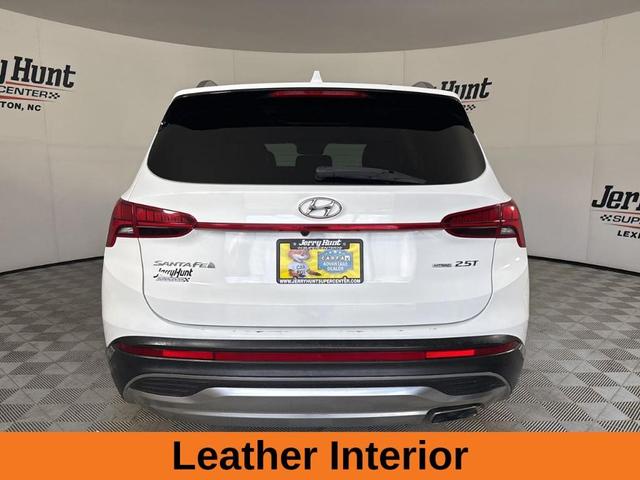 Photo of 2023 Serenity White Pearl Hyundai SANTA FE