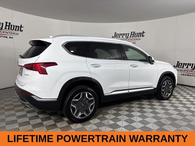 Photo of 2023 Serenity White Pearl Hyundai SANTA FE