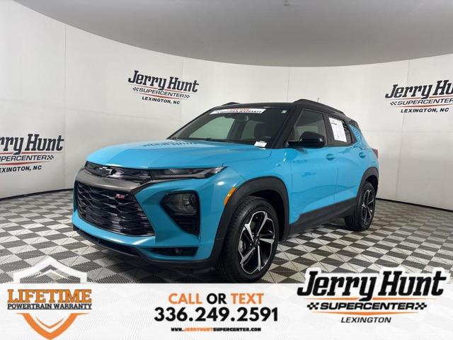 Photo of 2021 Oasis Blue Chevrolet Trailblazer
